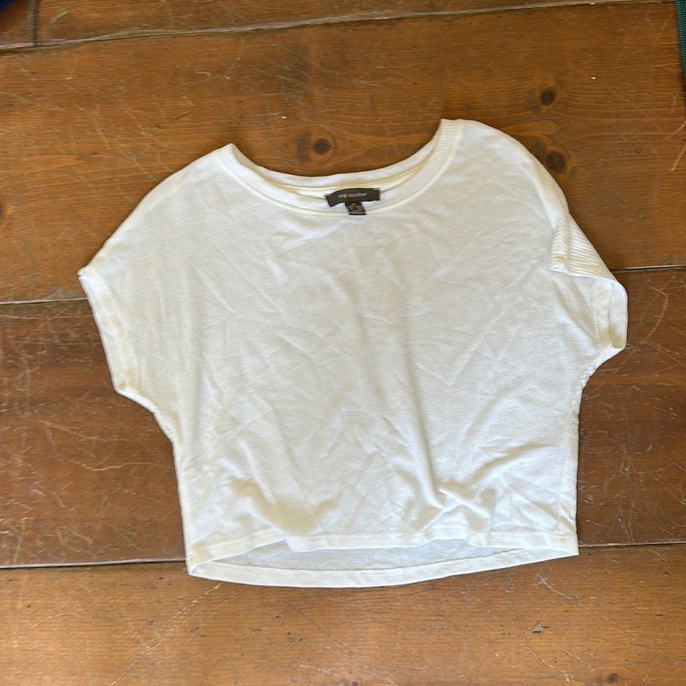 White Crop Top